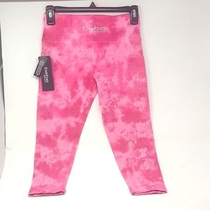 Bebe Sport Women's Tie-dye Capri Legging